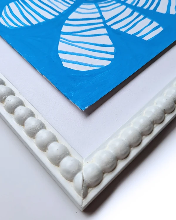 Marga Rayas - Pelotitas fondo blanco - 34,5x34,5