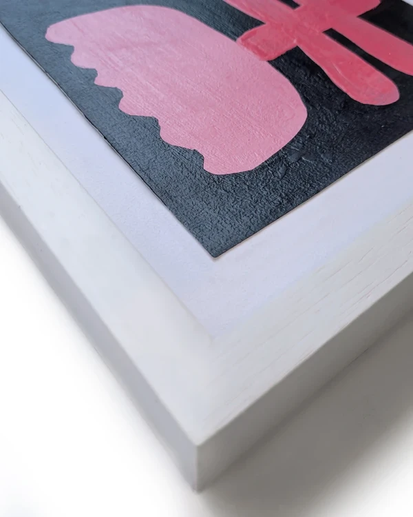 Gardenia Rosa - Espacial mini blanco con fondo blanco 22 x 20 cm / 21 x 30