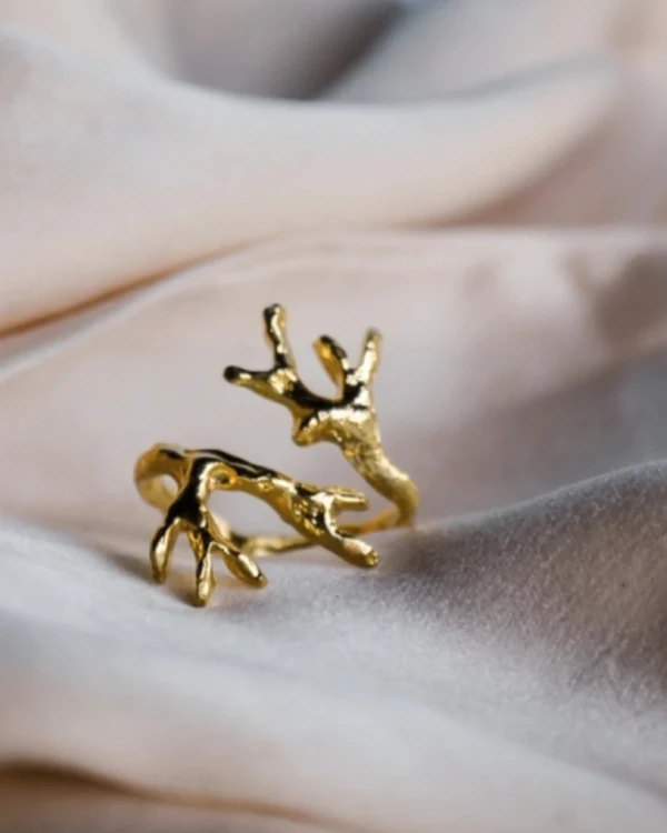 Anillo Coralito - Oro / 1,98 cm