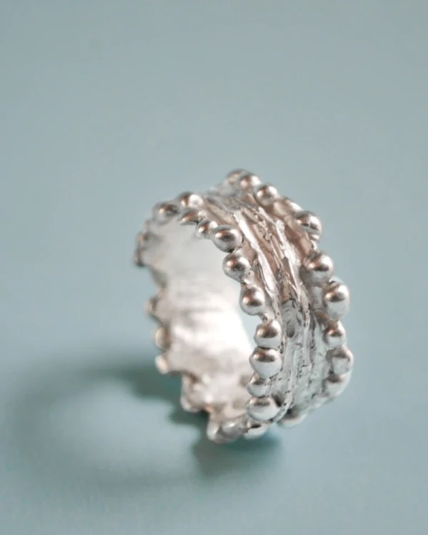 Anillo Forest Salvaje - Plata / 1,65 cm