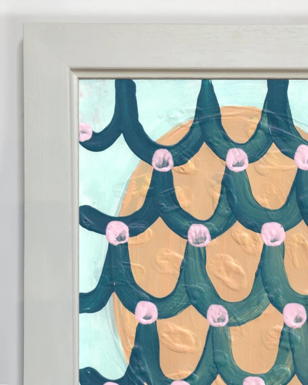 Original Sole Rolleri 6 - Marco chato de 3 cm con bajadita blanco liso