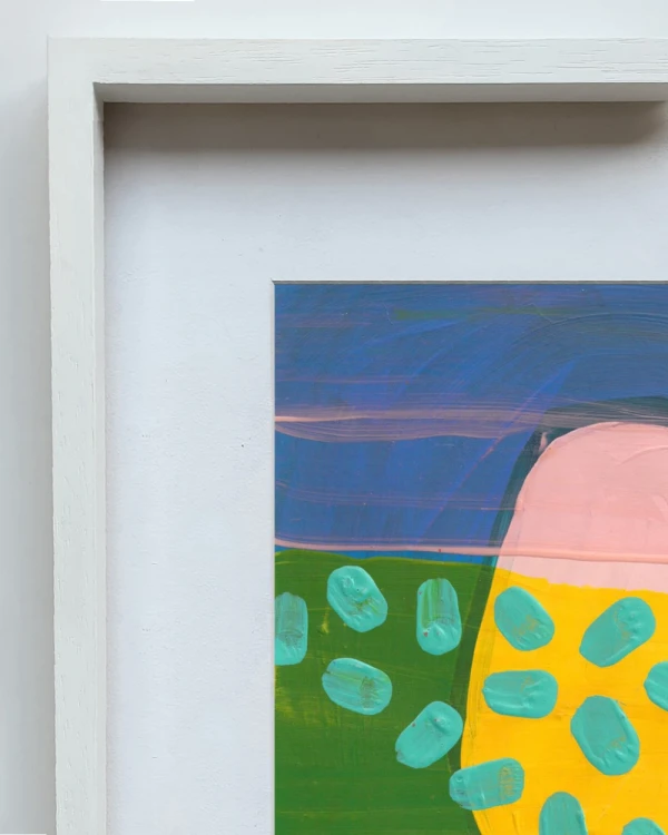 Original Sole Rolleri 10 - Marco box blanco mas paspartu blanco