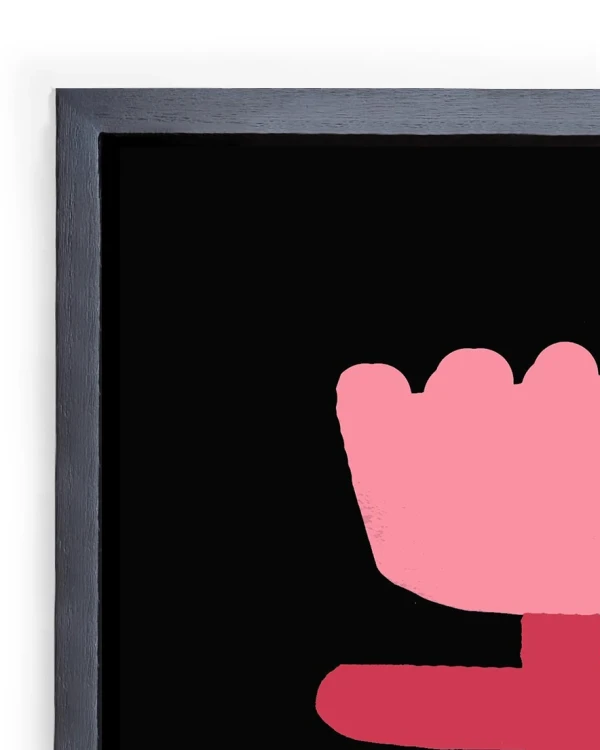 Amiga - Varilla tipo box negro liso / 21 x 30