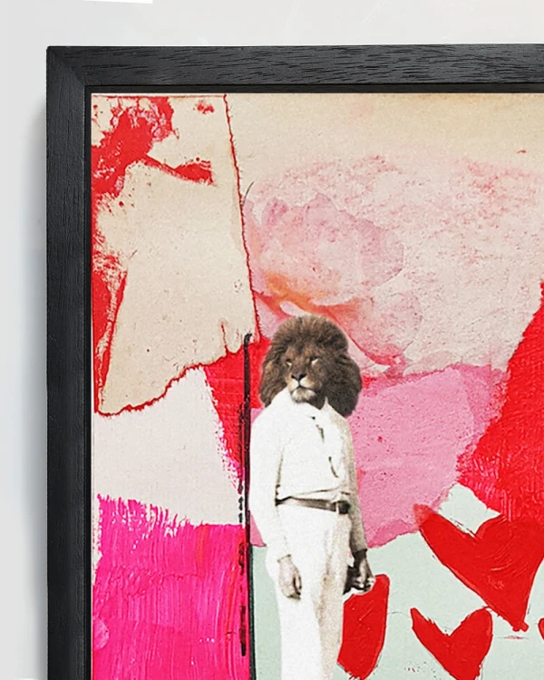 Corazon roto - L 15 negro liso