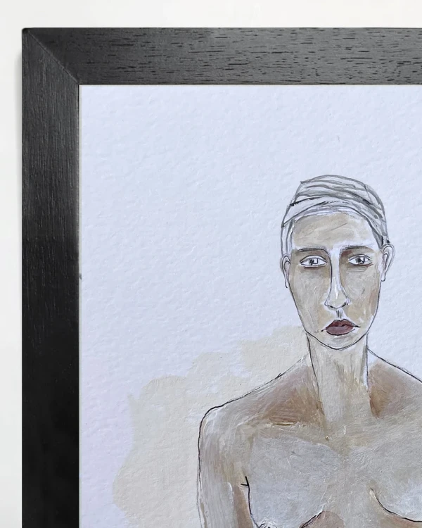 Mujer 3 - Chata de 3 cm negro liso