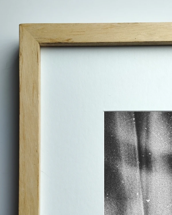 Lluvia - 90 x 60 / Marco en L recto kiri