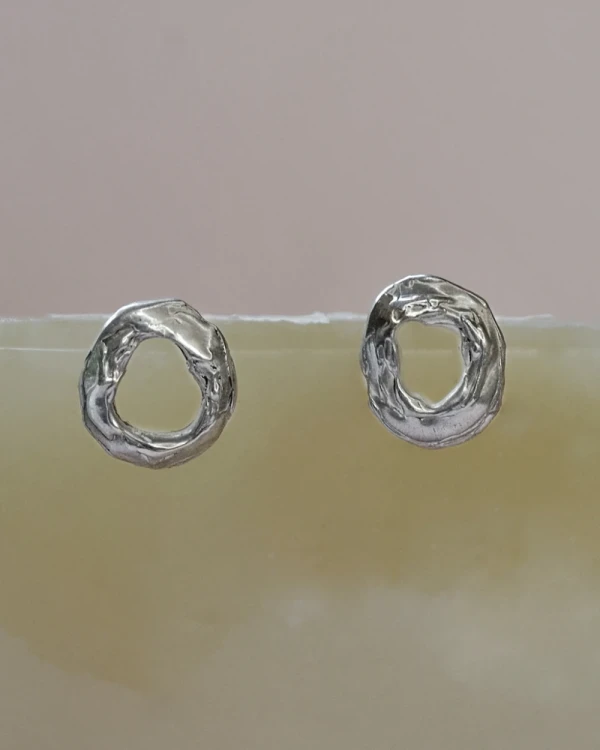 Aros Circulo plata - Plata