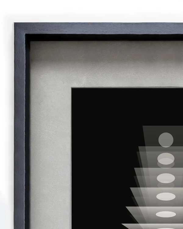 Tronador de sueños - Marco tipo box mas passepartout