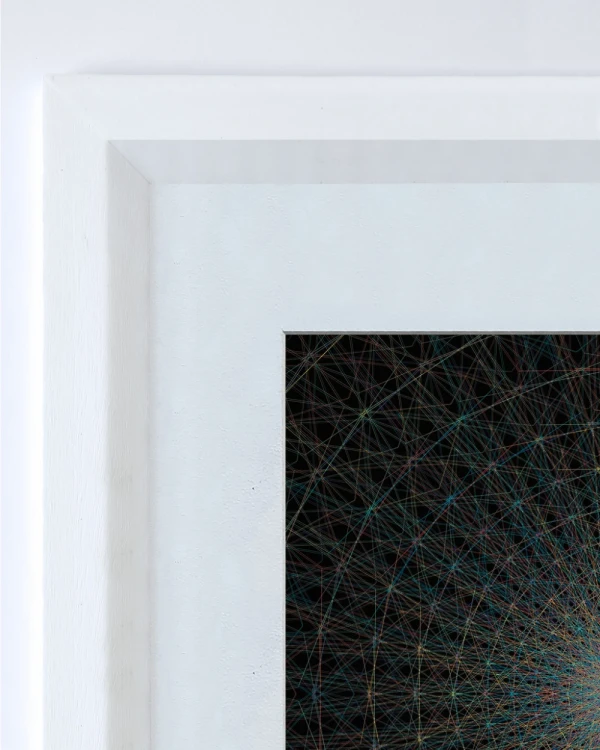 Maya - Marco en triangulito mas passepartout