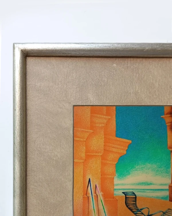 Daniel Prandi I - Marco en L bombe plata con passepartout