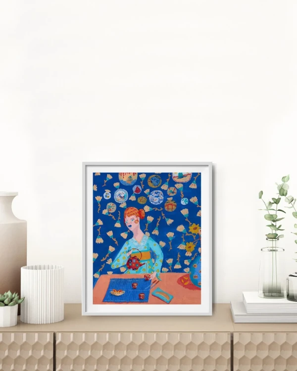 Desayuno - 21 x 30 / Varilla piramidal mini rojo lata