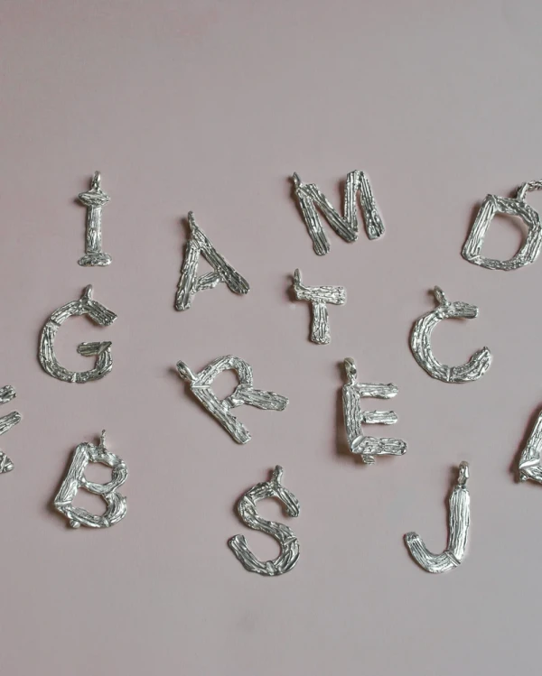 Collar Inicial - Plata