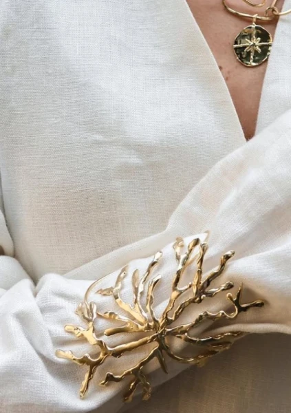 Brazaleta Coralito - Oro