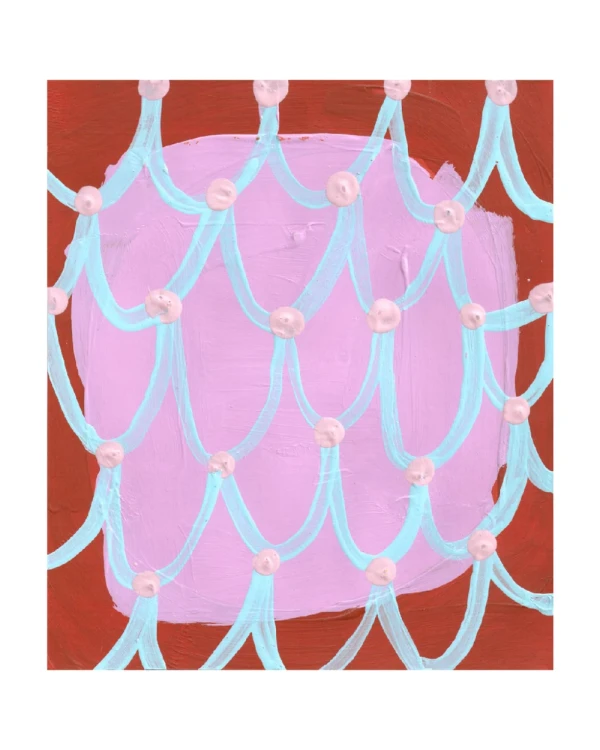 Orginal Sole Rolleri 5 - Marco chato de 3 cm azul ultramarine