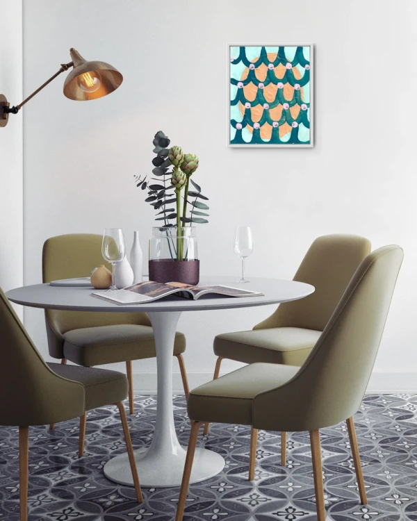 Original Sole Rolleri 6 - Marco chato de 3 cm azul ultramarine