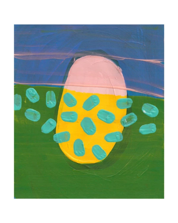 Original Sole Rolleri 10 - Marco chato de 3 cm azul ultramarine