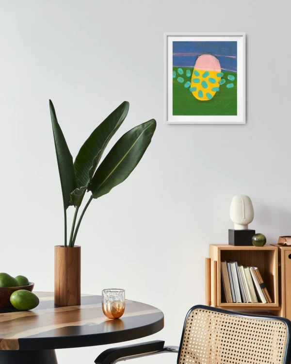 Original Sole Rolleri 10 - Marco chato de 3 cm azul ultramarine