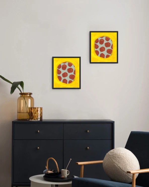 Original Sole Rolleri 12 - Marco chato de 3 cm negro liso