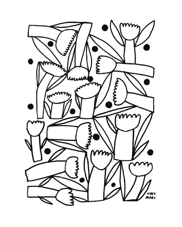 Amistad - Varilla chata de 3 cm con bajadita blanca / 21 x 30