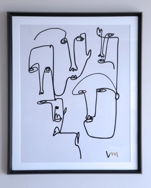 Caras Blanco y Negro