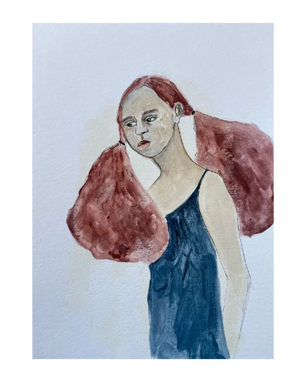 Mujer 2 - Marco chato 3 cm negro liso