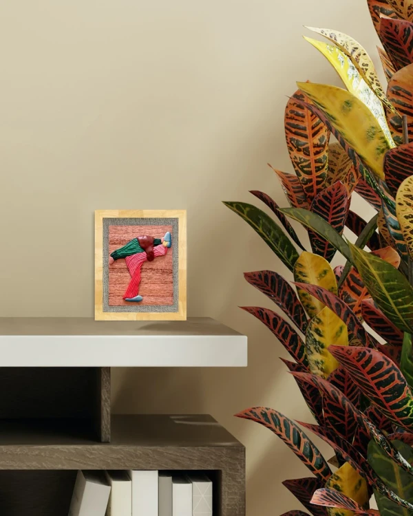 Sentmientos 4 - Marco tipo box gris + fondo gris