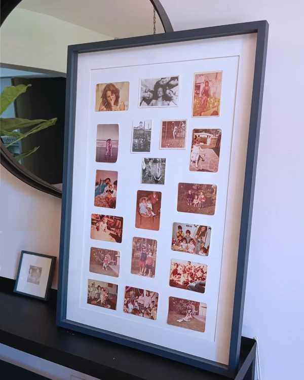 Marco Collage de Fotos - 50x70 / Blanco