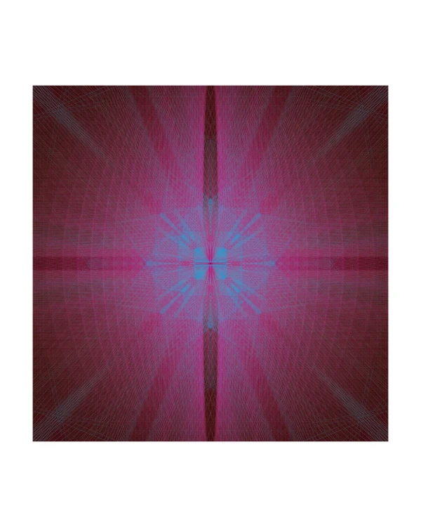 Fecundacion - Marco tipo box invertida gris