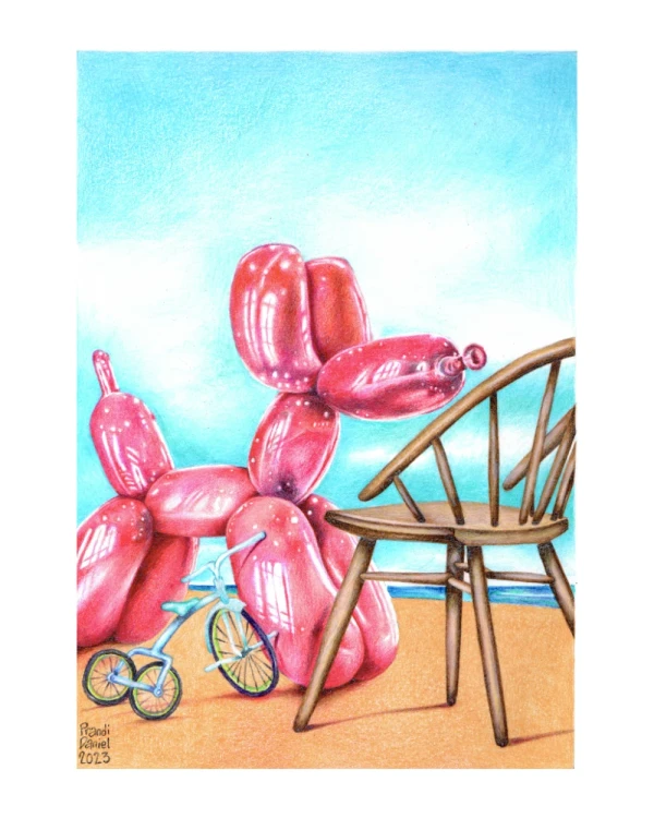 Daniel Prandi I - Marco tipo box con passepartout negro