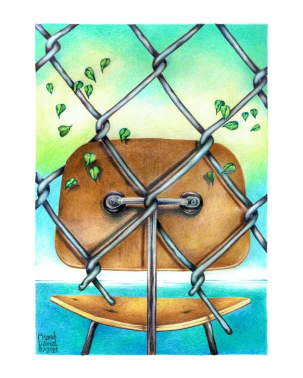 Daniel Prandi IV - Marco en L smoke con passepartout