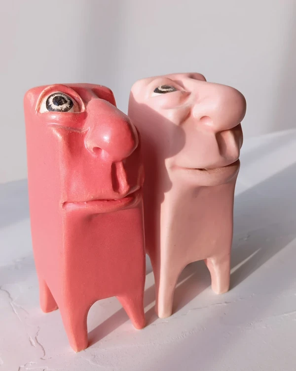 Cara rosa II - Pareja