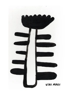 Gardenia Negra - Marco Negro  marupï¿½ - 35,5x27