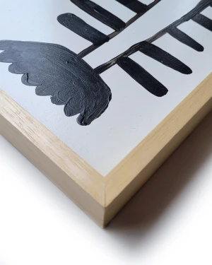 Gardenia Negra - L12 cera marupá - 32x24