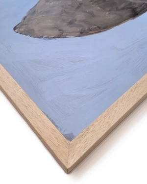 Lobo Marino II - Chaata de 2cm kiri cera 54x74 cm