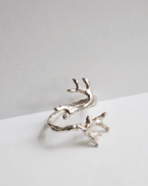 Anillo Coralito - Plata / 1,65 cm