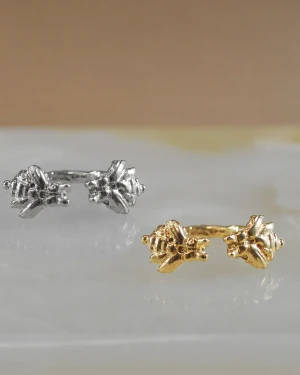 Anillo Abejitas - Plata / 1,98 cm