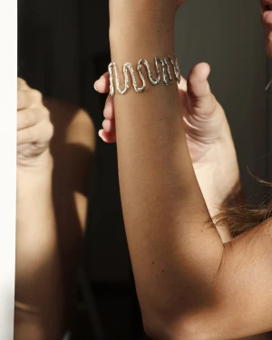 Pulsera Caminos - Plata