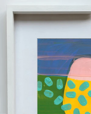 Original Sole Rolleri 10 - Marco box blanco mas paspartu blanco