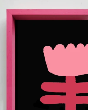 Amiga - Varilla de 5 cm parada rosa barbie / 21 x 30