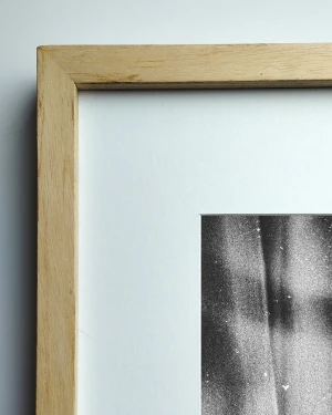 Lluvia - 150 x 100 / Marco en L recto kiri