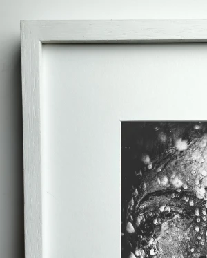 Ella - 150 x 100 / Marco en L recto blanco