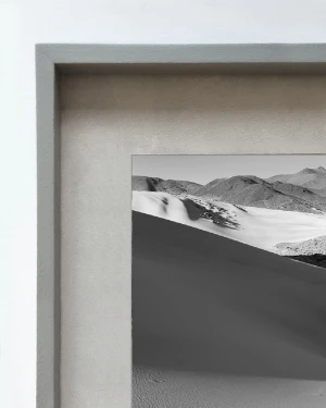 Rio grande - 40 x 60 / Marco tipo box con passepartout gris