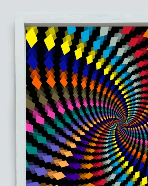 El inconsciente - Marco tipo box invertida mini