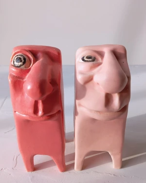 Cara rosa II - Pareja