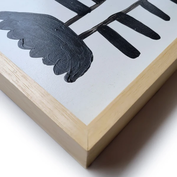 Gardenia Negra - L12 cera marupá - 32x24