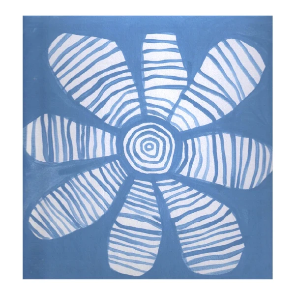 Marga Rayas - Pelotitas fondo blanco - 34,5x34,5