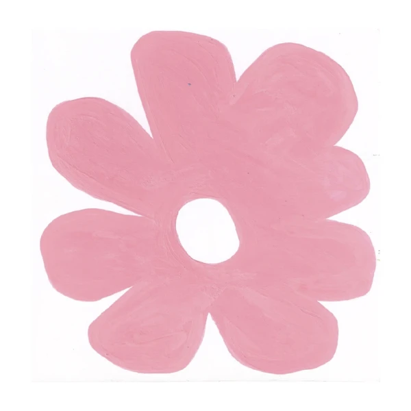 Pink 1 - Pelotitas fondo blanco - 33x33