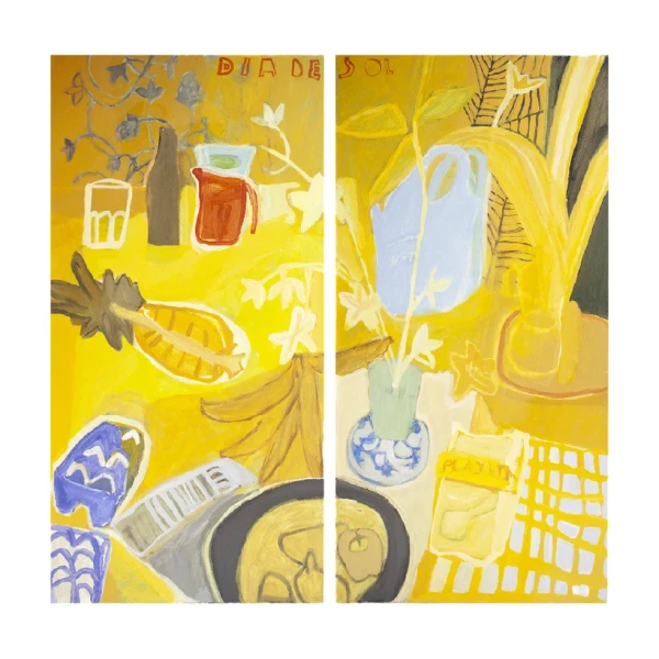 Díptico Amarillo - Marcos Marco L 12 x 45 al reves marupa