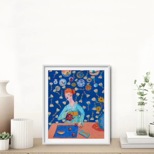 Desayuno - 30 x 42 / Varilla piramidal mini rojo lata