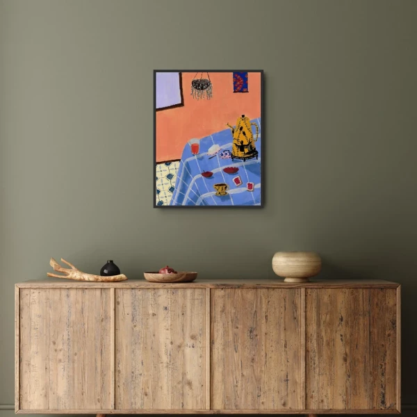 Festiva - Tamaï¿½o de ob 21 x 30 / Marcos Varilla piramidal mini rojo lata